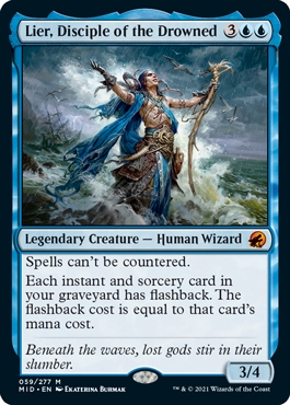 Lier, Disciple of the Drowned Innistrad- Midnight Hunt
